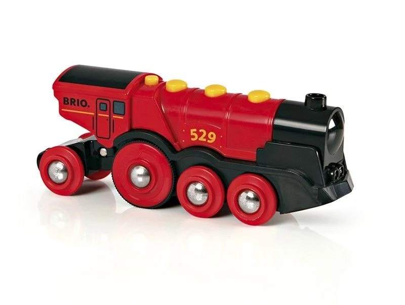 BRIO - Rødt Lokomotiv - Batteridrevet (33592)
