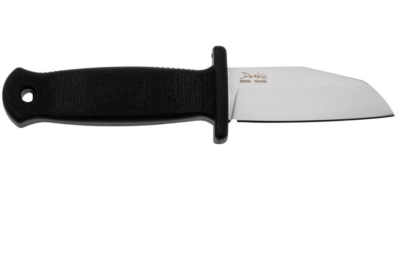 Demko Knives Armiger 2 Shark Foot ARM2-4034SS-SF Black TPR, nekmes
