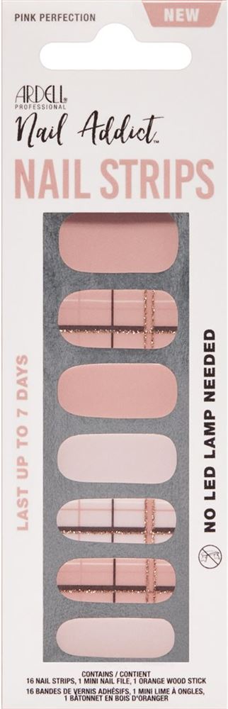 ARDELL Nail Addict Nail Strips Pink Perfection 16 Stk
