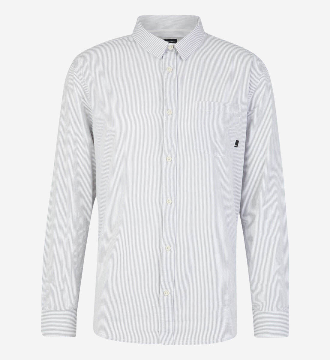 Quiksilver Chemise slim Everyday rayures blanc/bleu