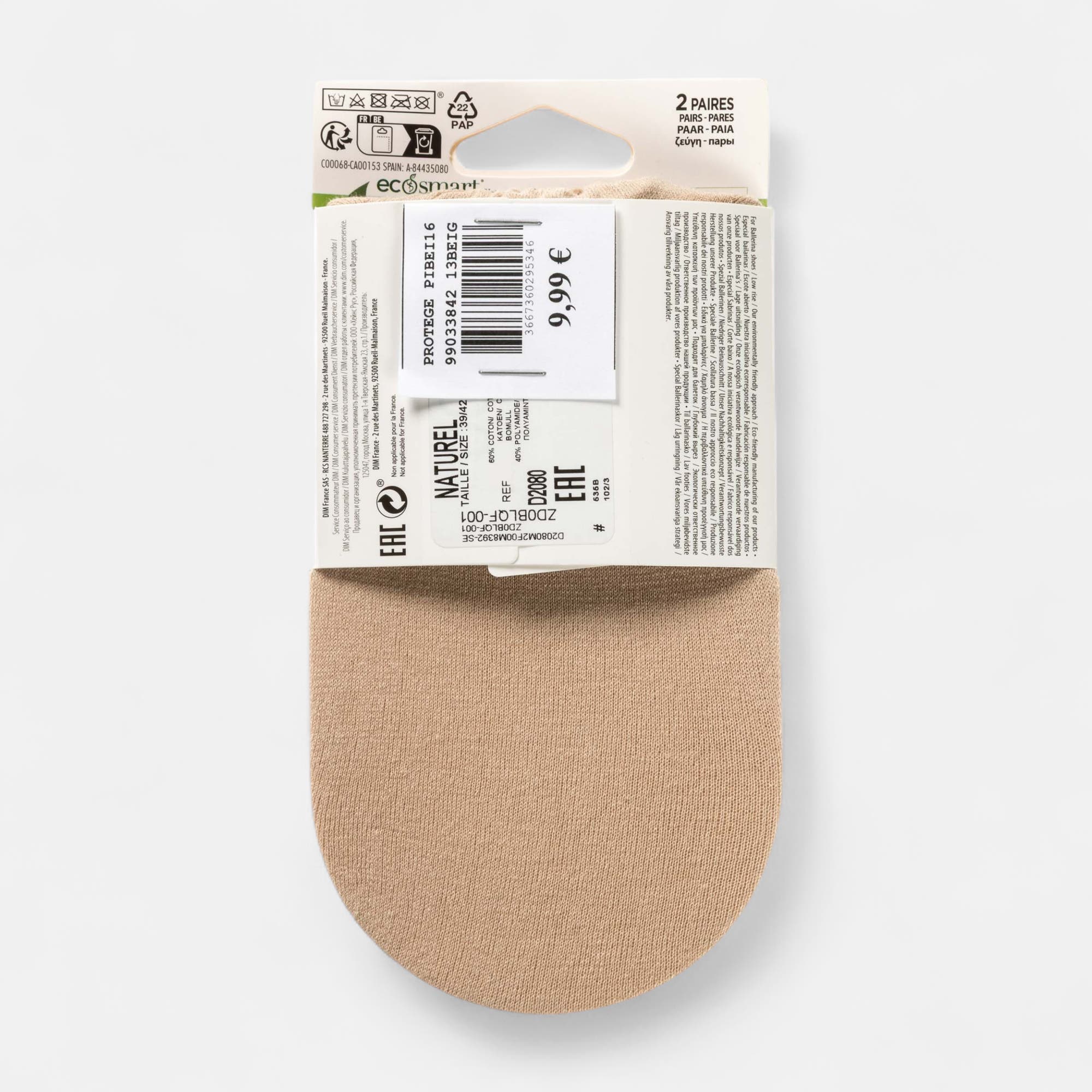 Chaussettes Femme beige