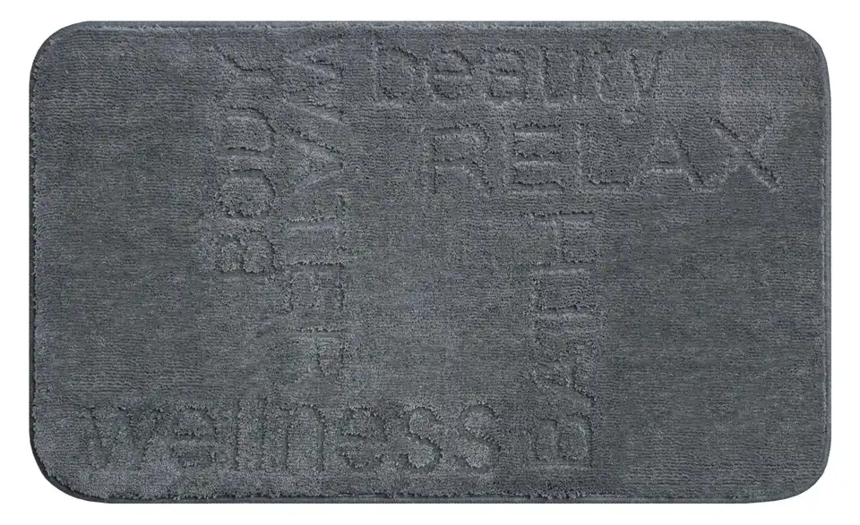 Grund Badematte Schwarz 60x90 cm