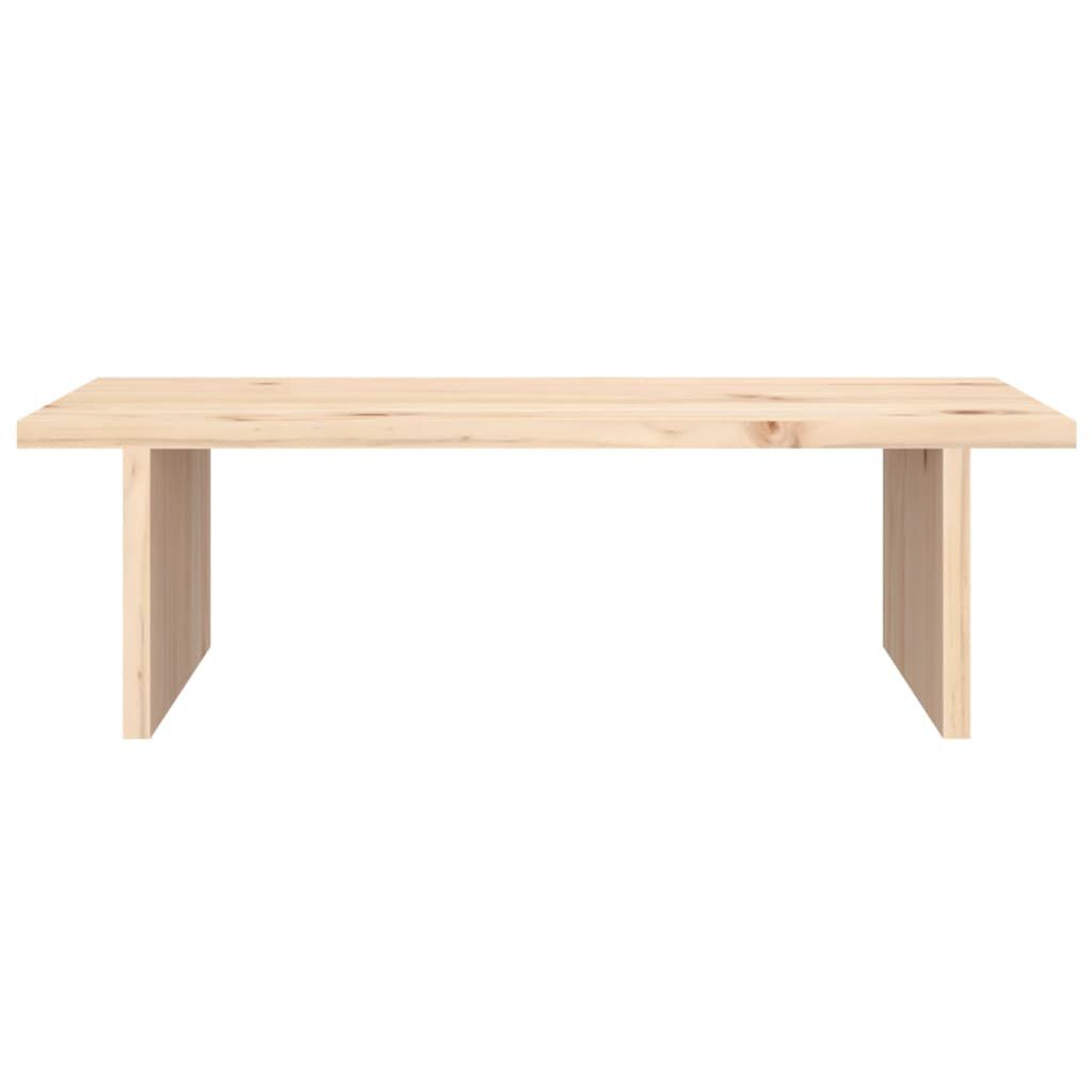 vidaXL Monitorstandaard, 50x27x15 cm, massief grenenhout