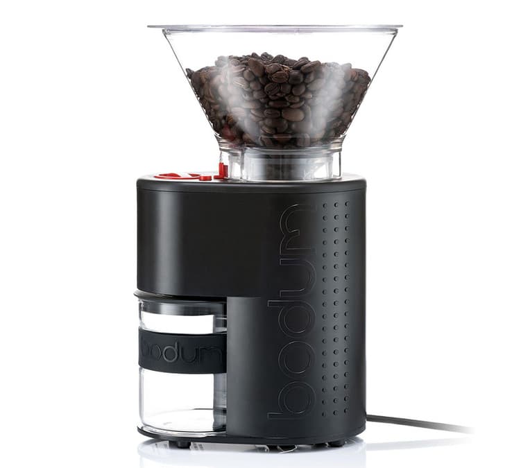 Moulin à café BODUM Bistro 10903-01EURO-3 noir avec timer