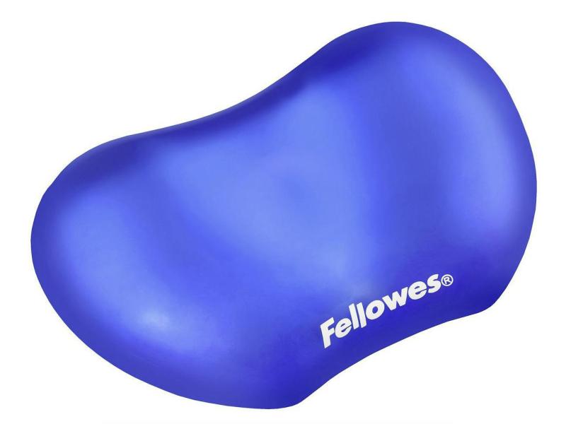 Fellowes Handballenauflage Crystal Gel Flex Handgelenkauflage, blau