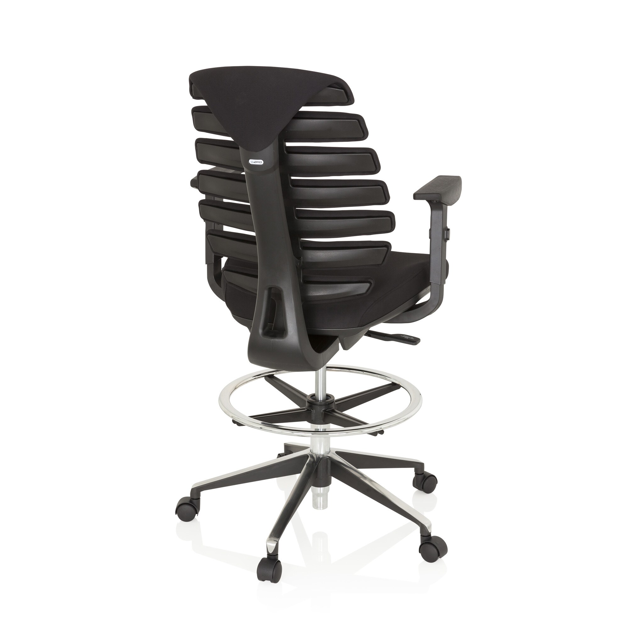 Counterstuhl ERGO LINE II WORK Stoff mit Armlehnen (höhenverstellbar) hjh OFFICE