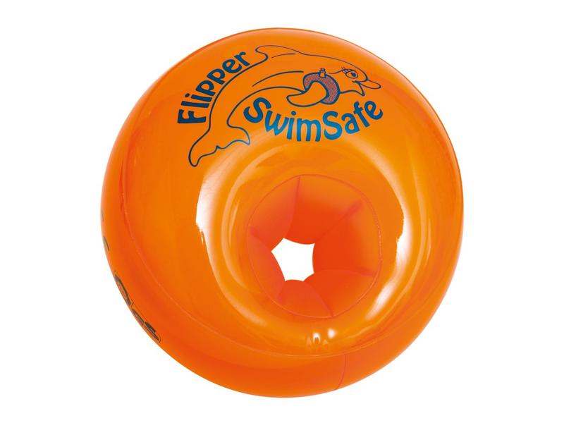 Flipper SwimSafe Schwimmflügel SwimSafe Orange Flipper SwimSafe Schwimmhilfen mit unzerbrechlichem PE-Schaumkern