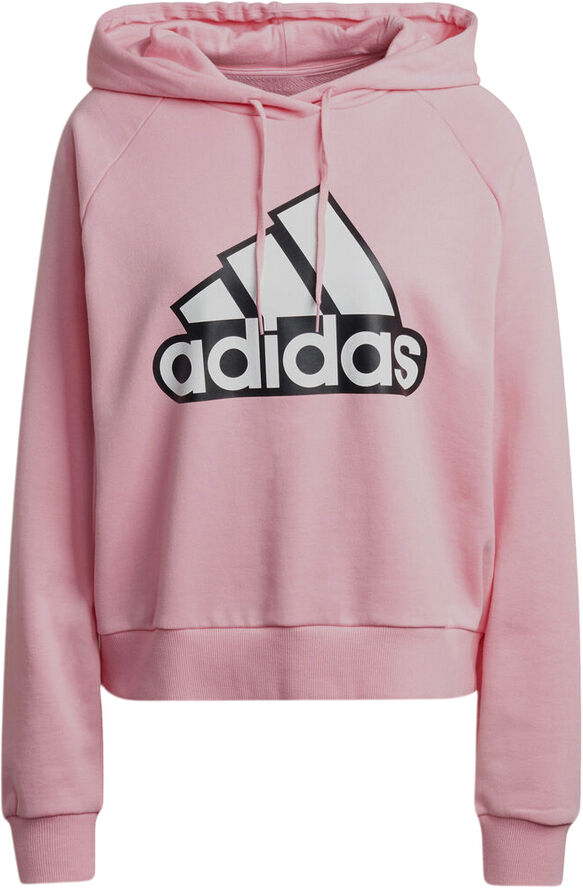 adidas Essentials Outlining Logo hættetrøje Pink