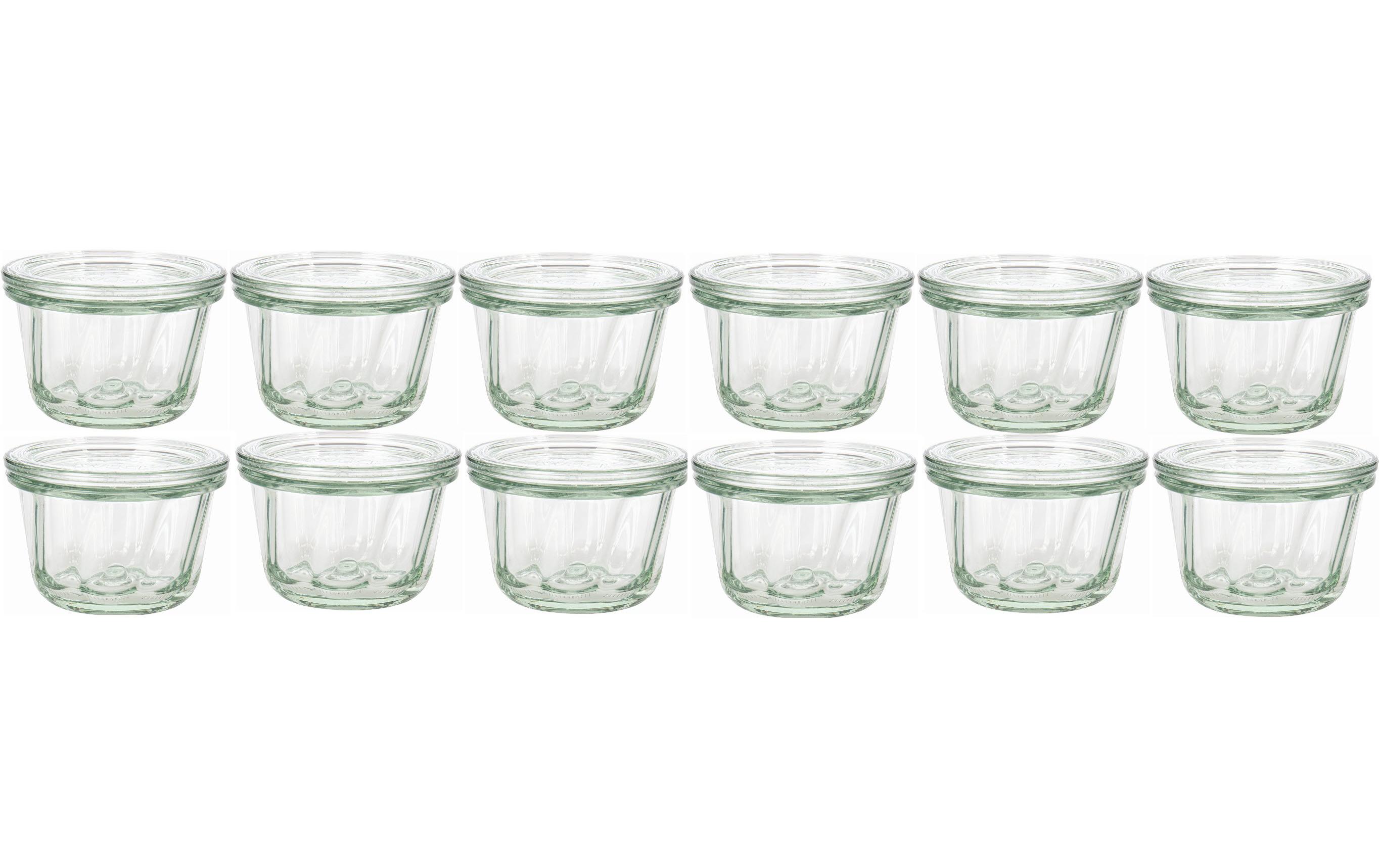 Einmachglas 165 ml, 12 StückEinmachgläser Set mit Deckel