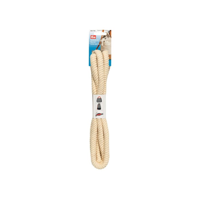 Prym-Gevlochten taskoord 1,1cm/2,5m