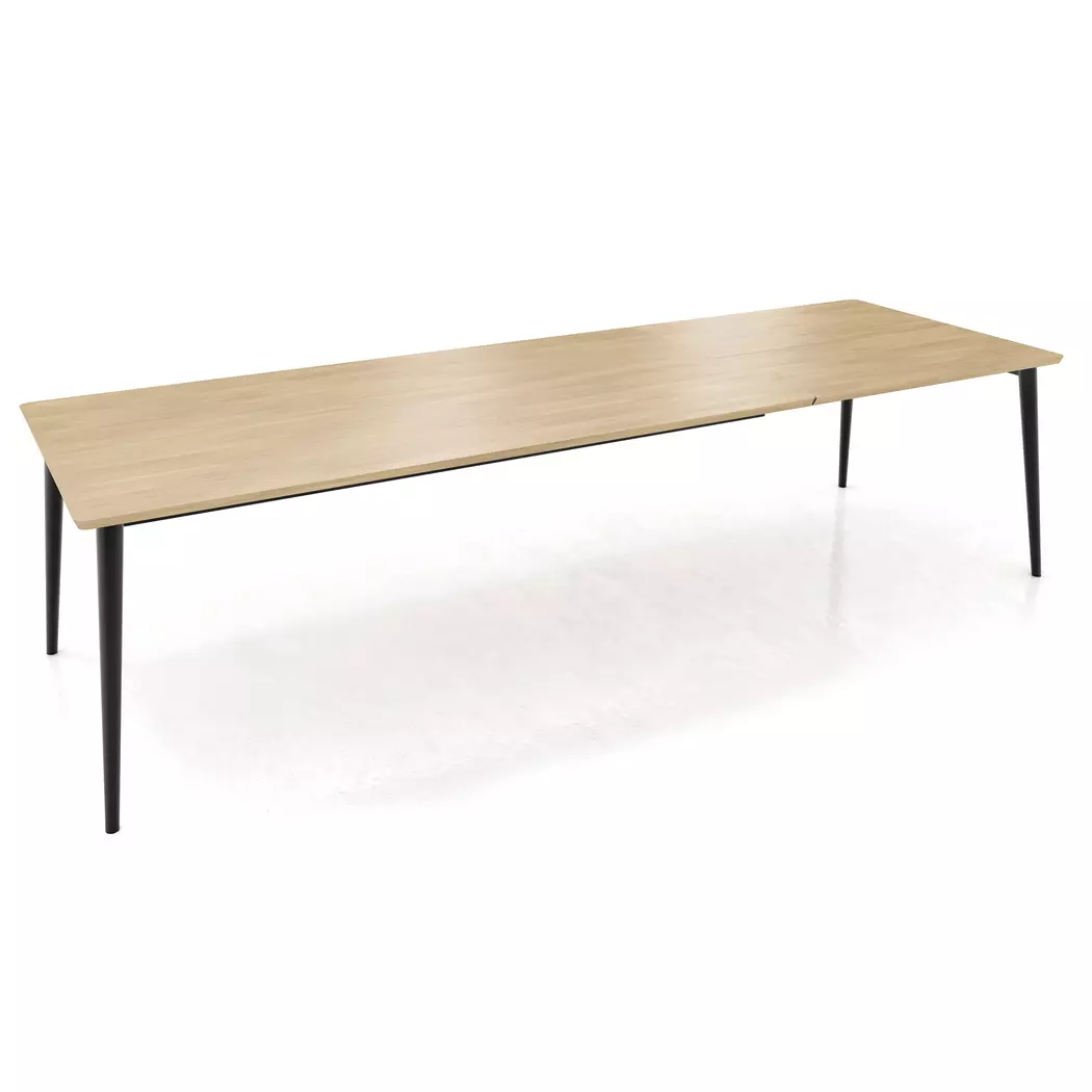 Esstisch mit Auszug Core 200/300 x 100 cm