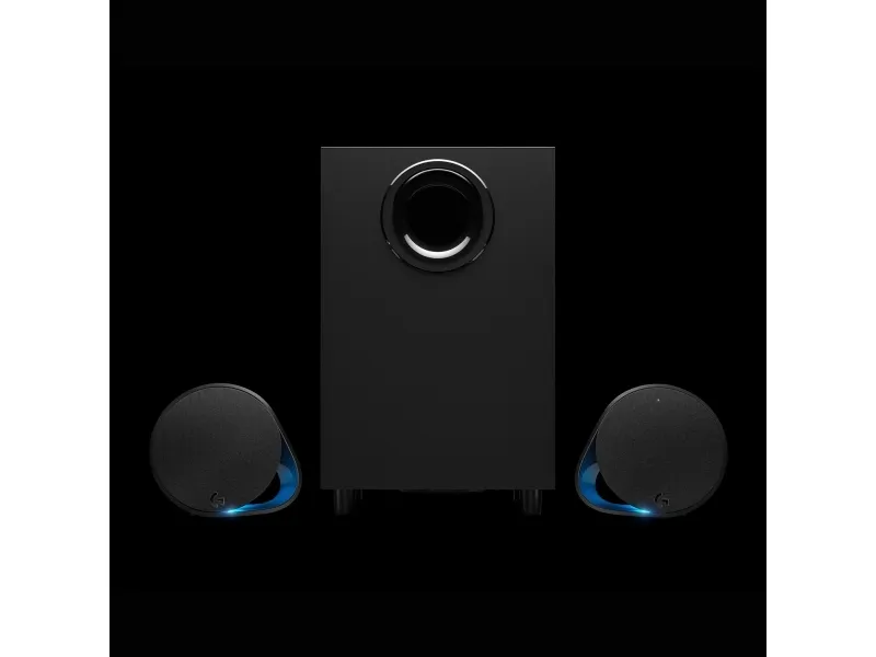 Logitech G560 - Højttalersystem - til PC - 2.1-kanal - trådløs - Bluetooth - USB - 120 Watt (Total)