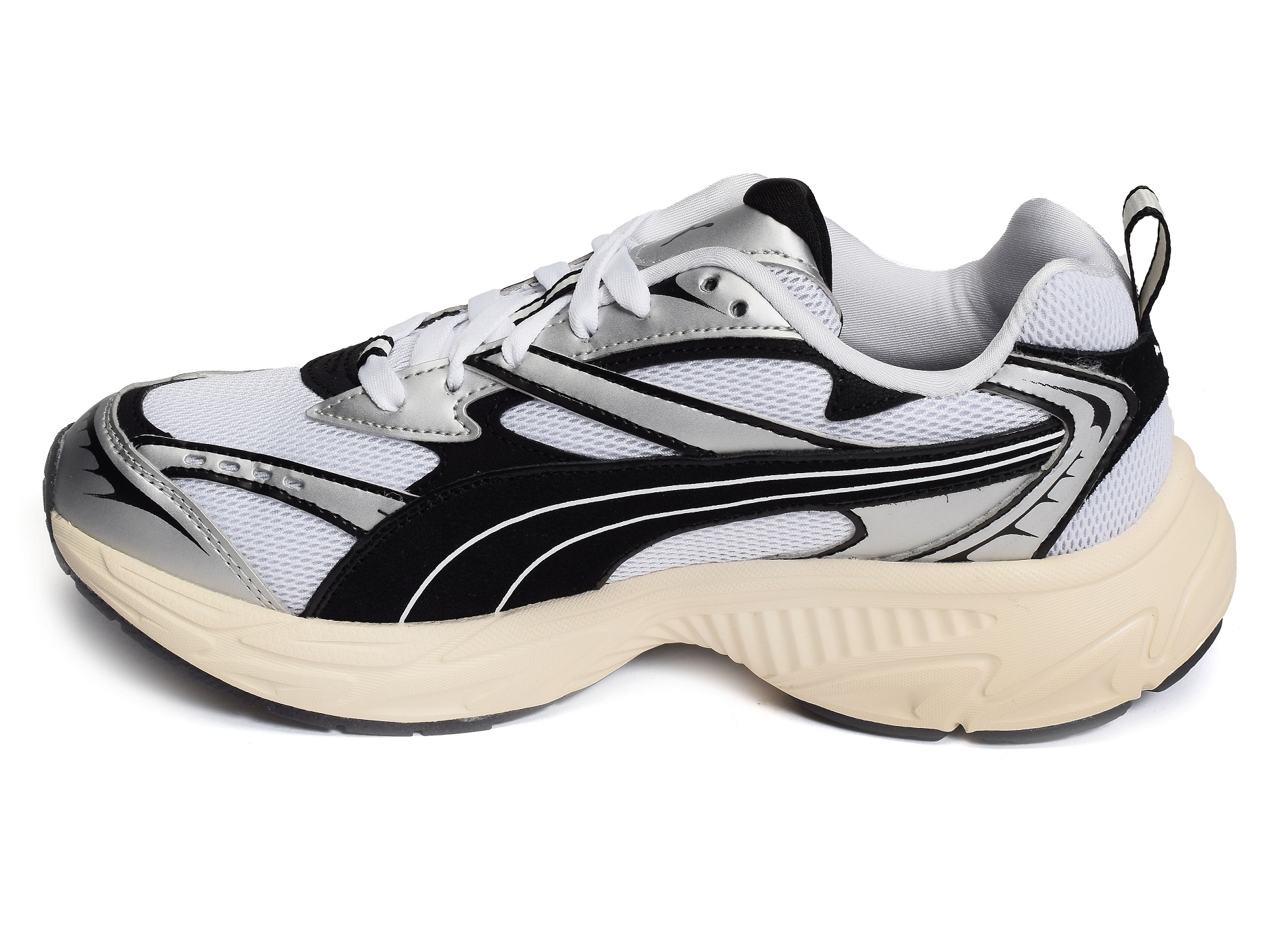 Morphic retro blanc noir