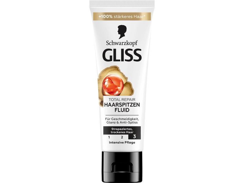 Schwarzkopf GLISS Haarspitzenfluid Oil Nutritive 50 ml Haarspitzenfluid verleiht trockenem, zu Spliss neigendem Haar Geschmeidigkeit
