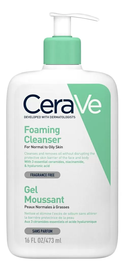 CeraVe Foaming Cleanser - 473 ml.