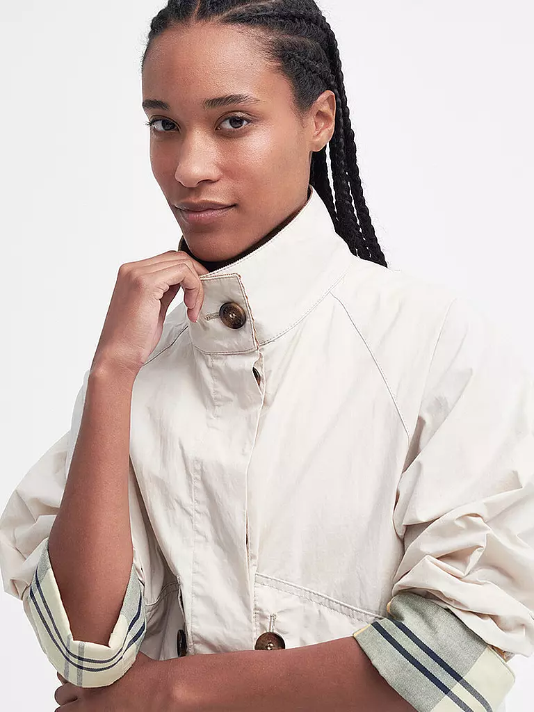 BARBOUR Jacke CROWDON SHOWERPROOF creme