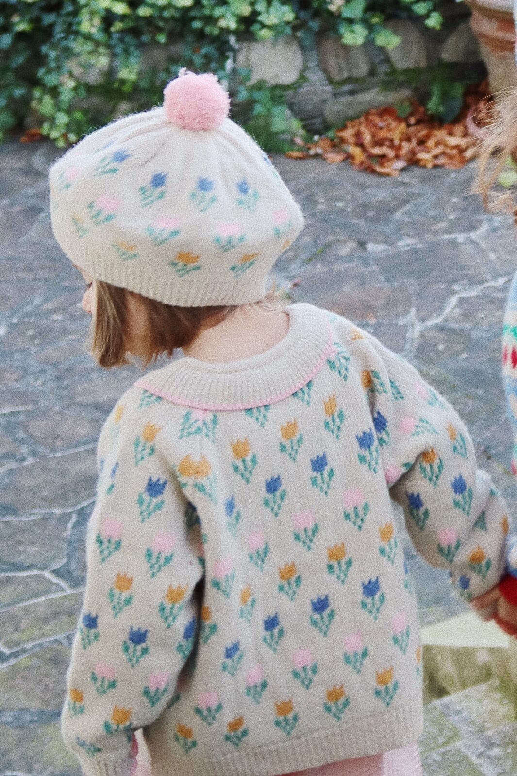 Konges Sløjd Belou Knit Beret tulipe