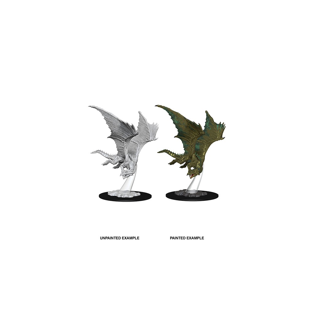 D&D Nolzur's Marvelous Unpainted Miniatures: Young Bronze Dragon