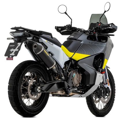 Silencieux Arrow Alu Dark Race-tech embout carbone