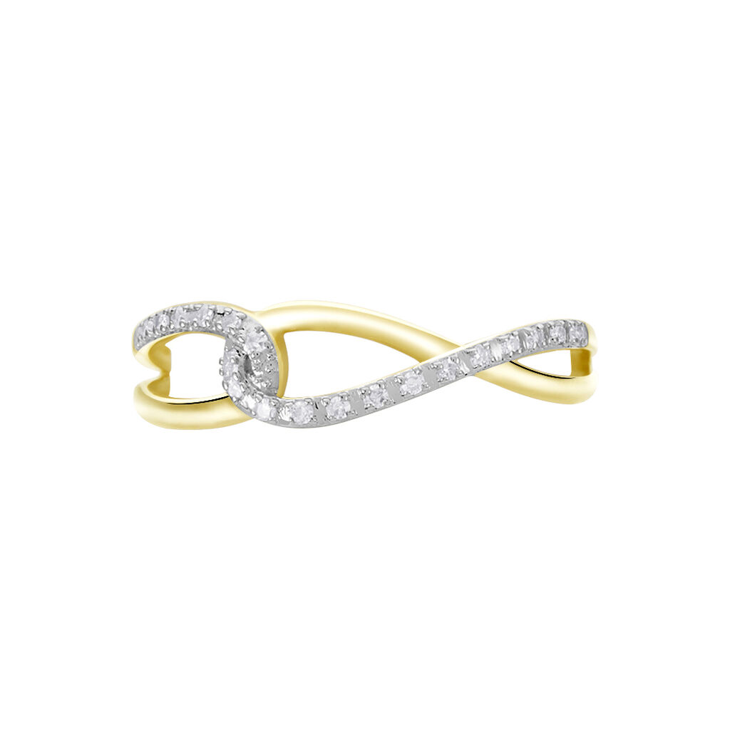 Bague Osanna Or Jaune Diamants