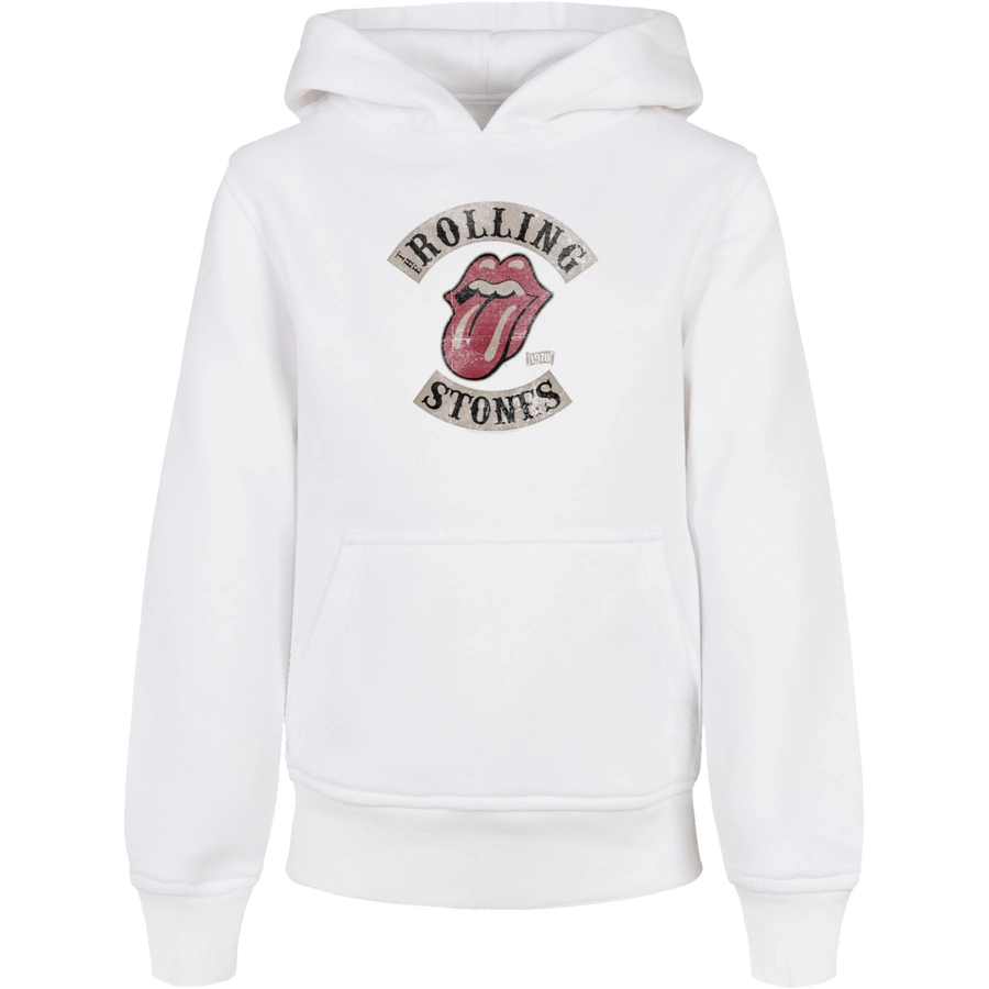 F4NT4STIC Basic Kids Hoodie The Rolling Stones Tour '78 weiß