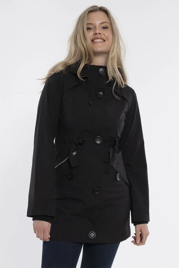 Danefæ Danelene Stretch Winter Jacket Sort
