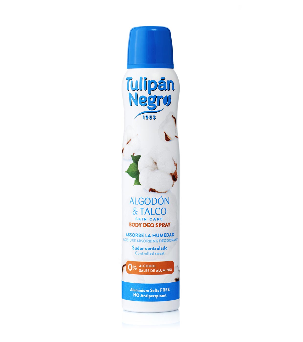 Tulipán Negro - *Skin Care* - Desodorante Deo Spray - Algodão e Talco