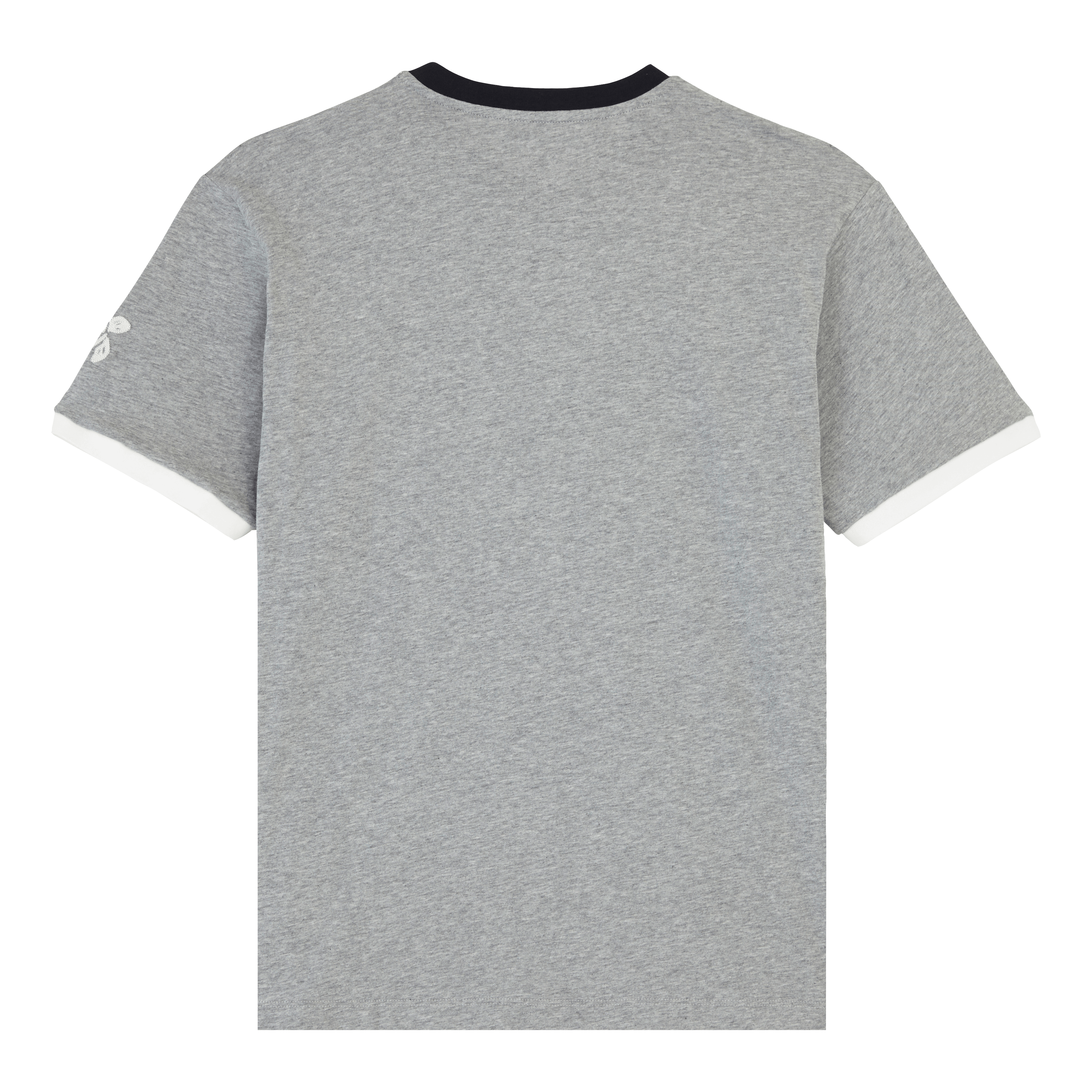 T-Shirt en Coton Homme Yarn Dye Sail