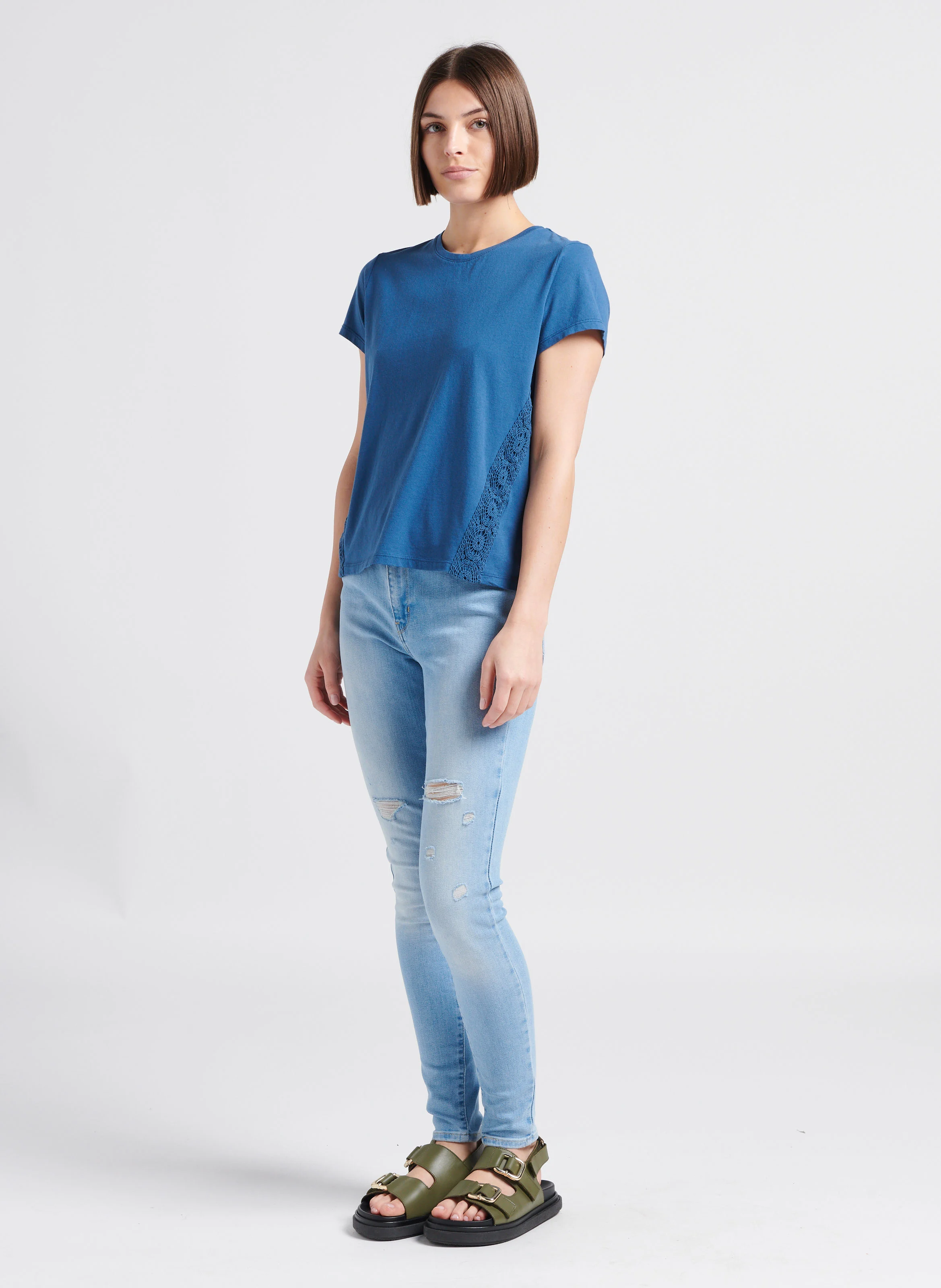 720 HIRISE SUPER SKINNY - Jean skinny taille haute en coton mélangé | Jean Stone