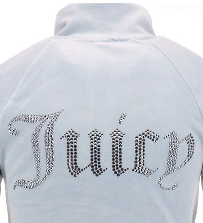 Juicy Couture Cardigan - Velour - Blåe Fog