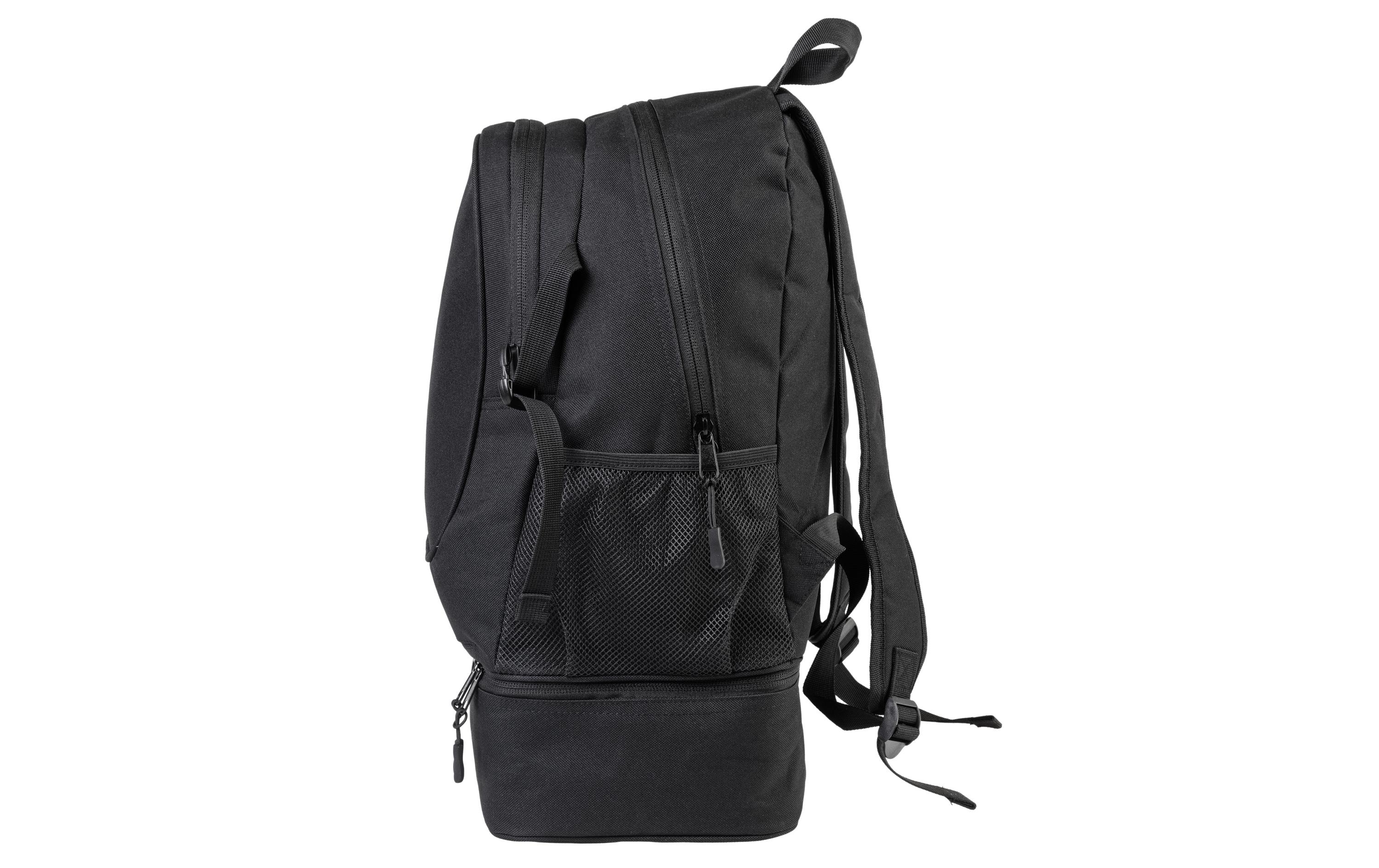 Rucksack 30 l, SchwarzSportrucksack mit Ballnetz