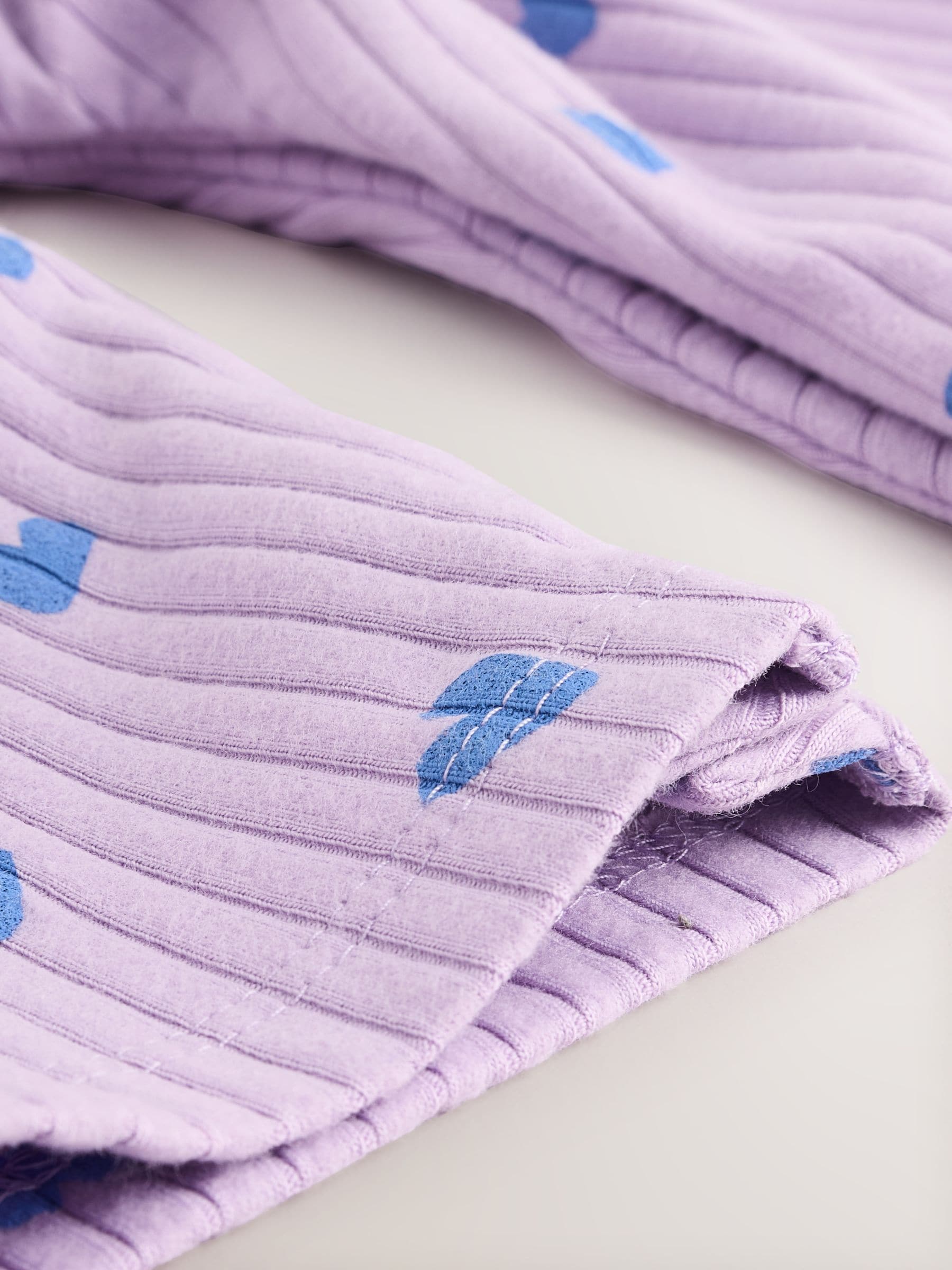 Paars hartjes - Baby Jersey Bretelbroeken en Bodysuit 2 Pieces Set (0mnd-2jr)