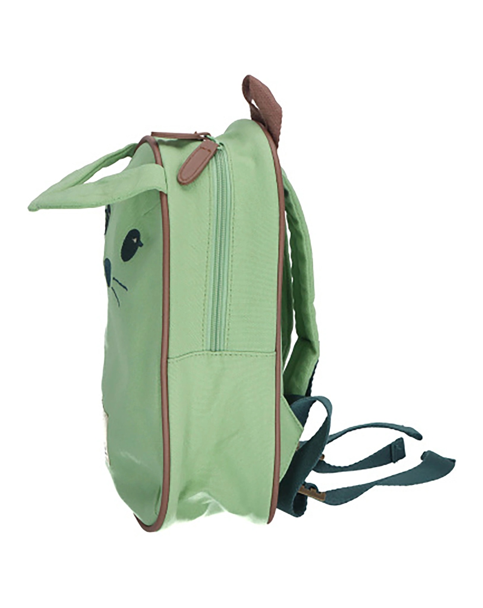 Kindergarten Rucksack KINNI HASE (28x21x10) in grün
