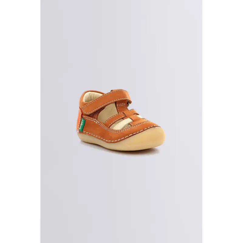 Sushy Camel orange SALOMÉS Cuir Garçon