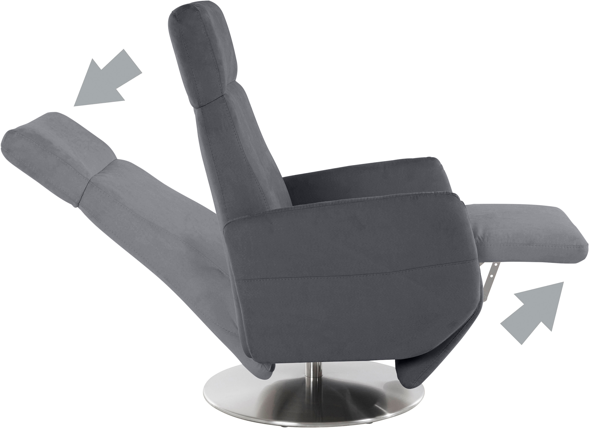 sit&more TV-Sessel »Kobra« manuelle Relaxfunktion