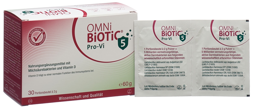 OMNI-BIOTIC Pro-Vi 5 Plv Btl 2 g