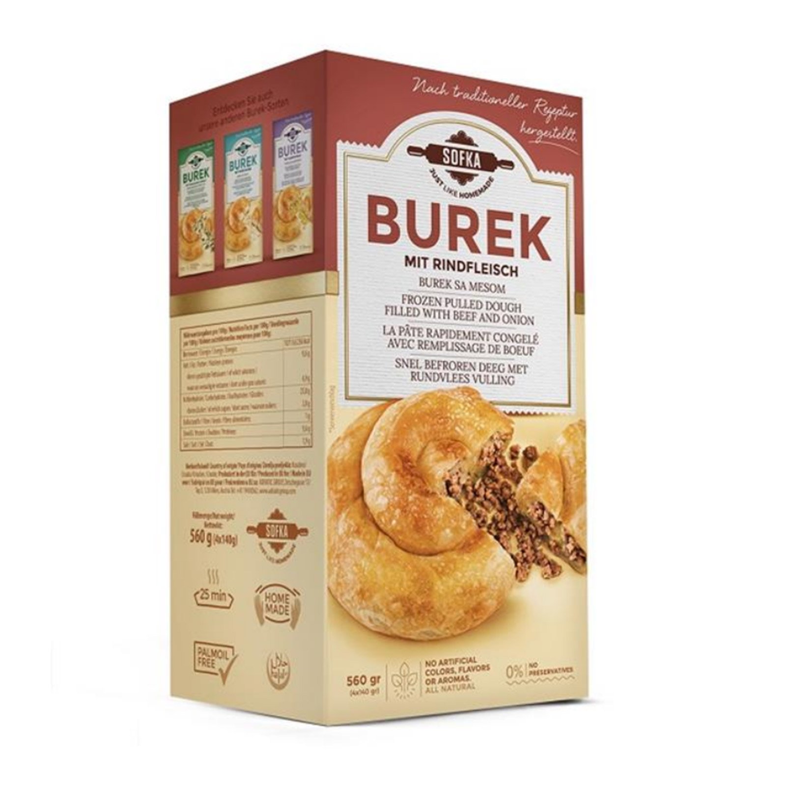Burek mit Rindfleisch