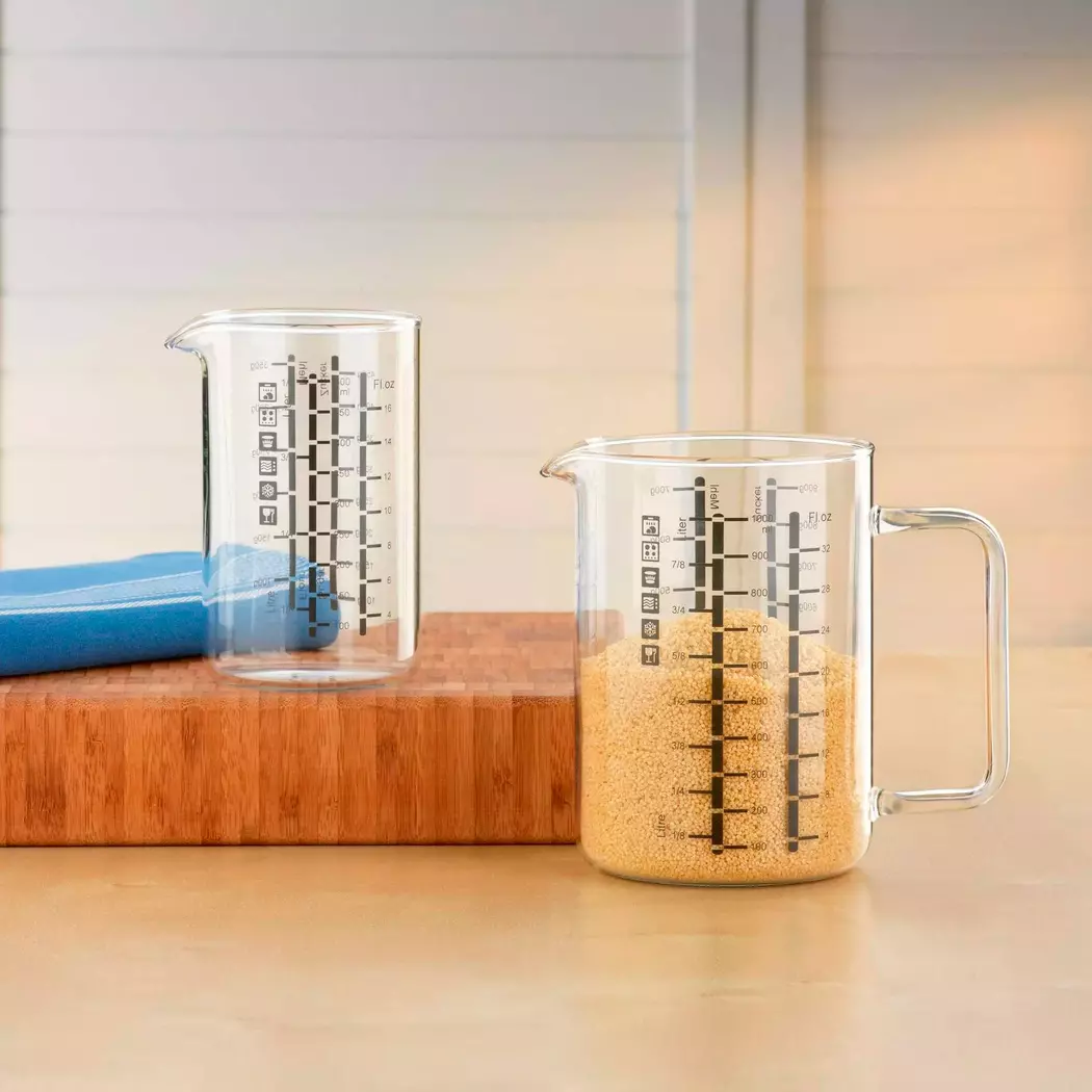 Messbecher Simax 2tlg.