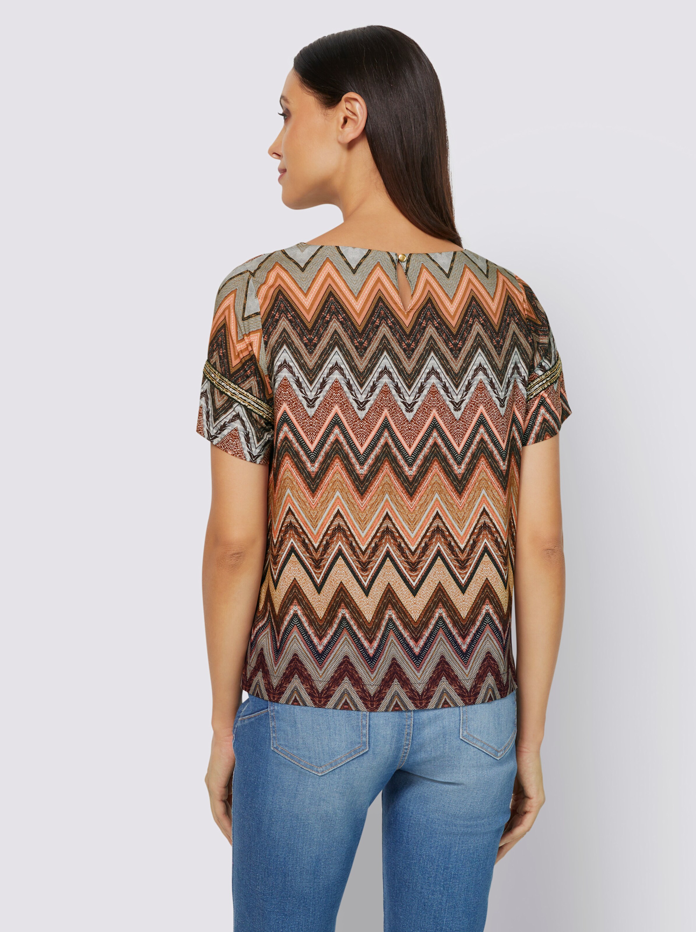 Druckbluse
