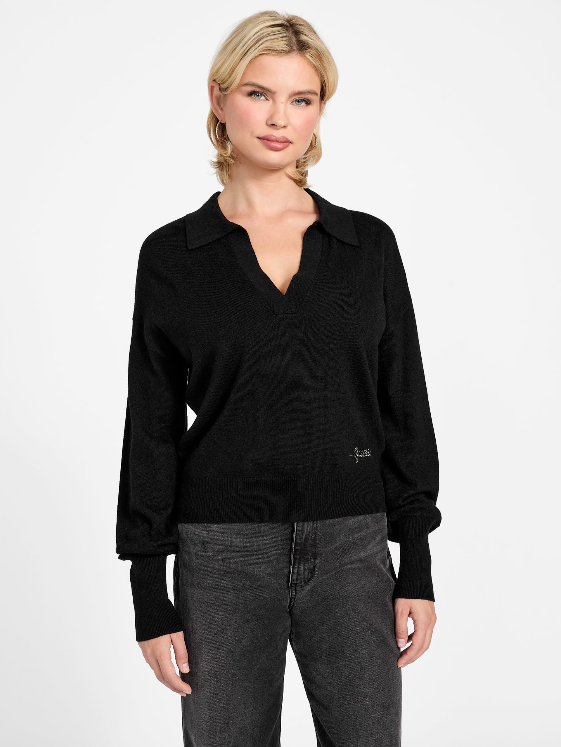 Suéter em mistura de cashmere