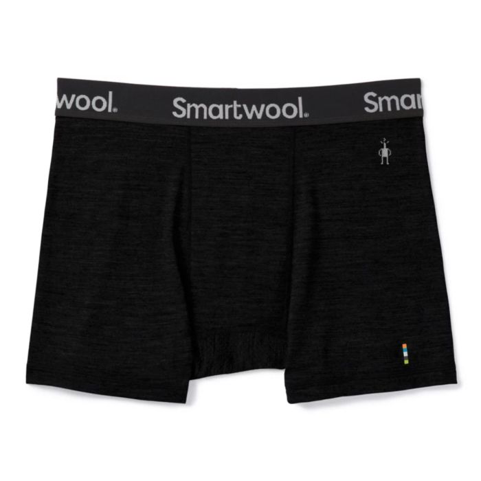 Smartwool Herre Undertøj og basislag Boxer Brief Boxed Wool Sort