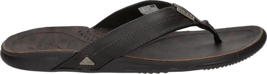 Reef J-Bay Iiidark Brown Dark Brown Heren Slippers Donkerbruin