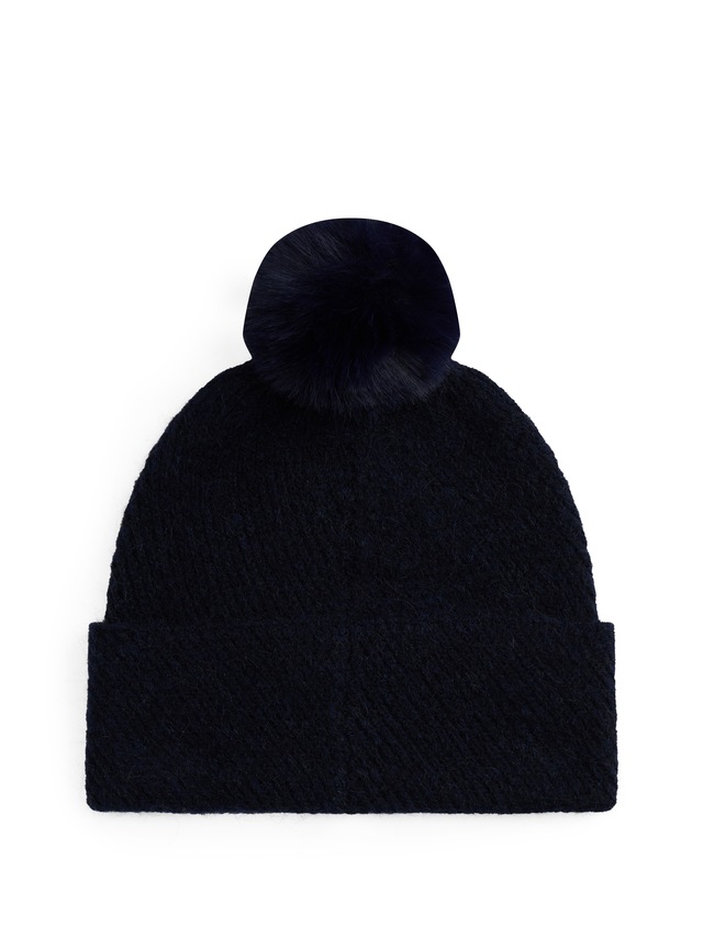 Tommy Hilfiger Bommelmütze »POM POM BEANIE« Regular fit mit Bommel
