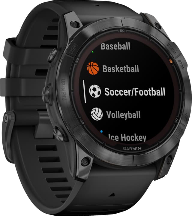 Garmin Fenix 7X Pro Solar smartwatch, 51mm (sort)