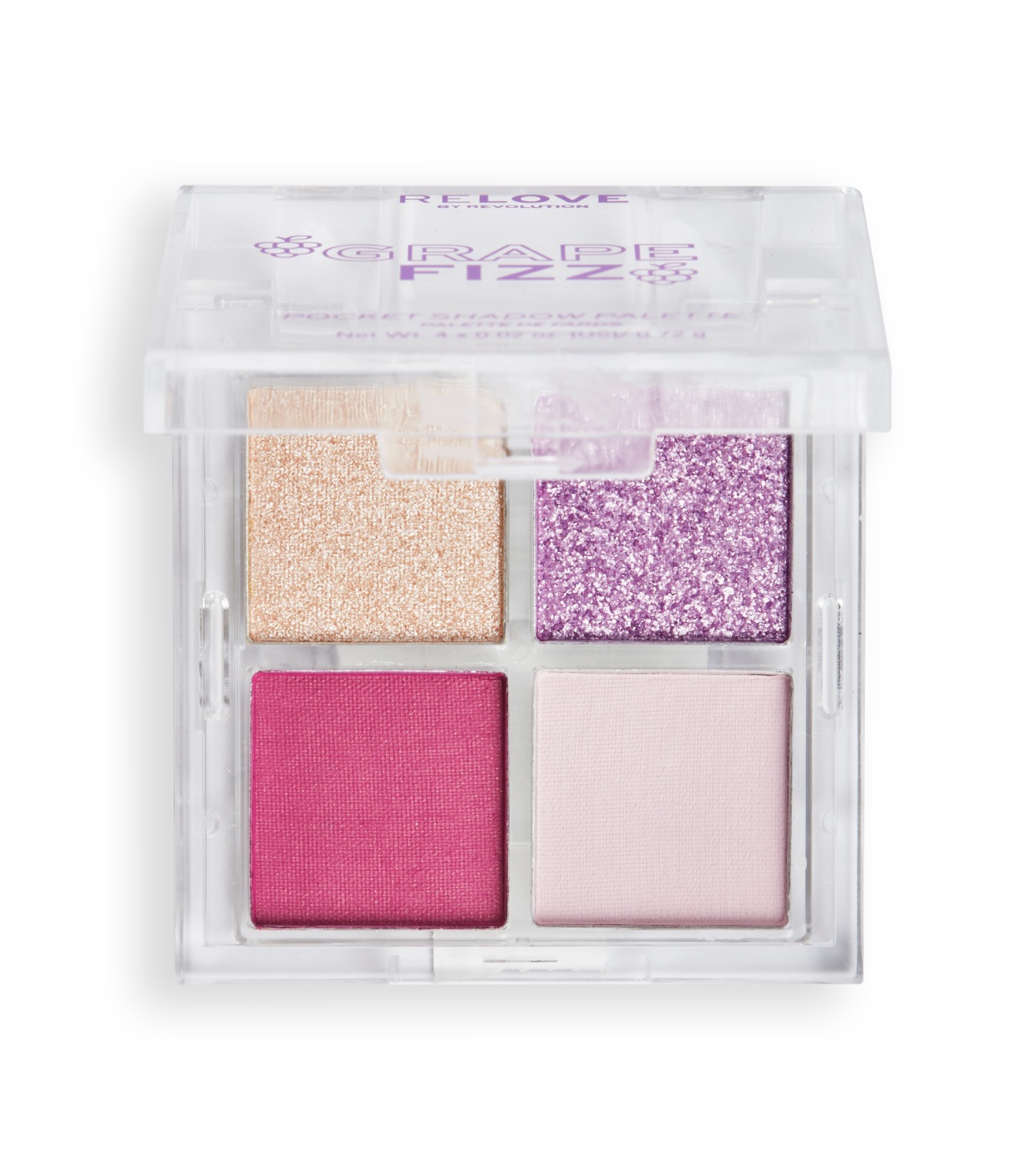 Revolution Relove - Paleta de sombras de bolso - Grape Frizz