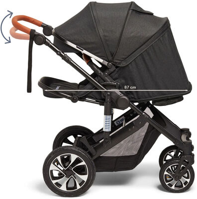 Beemoo Maxi 4 Sportsvogn, Grey/Black