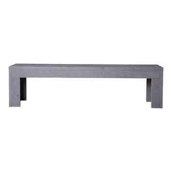 Tuinbank Dankburg 170 cm grijs steigerhout