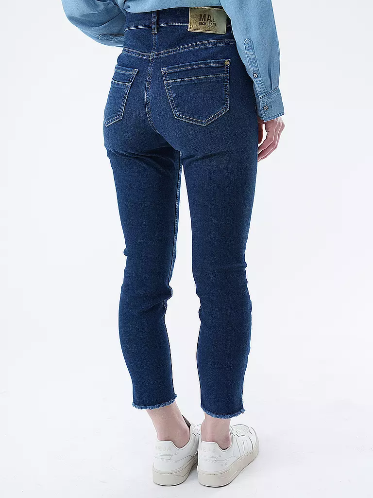 MAC Jeans Slim Fit RICH SLIM 7/8 dunkelblau