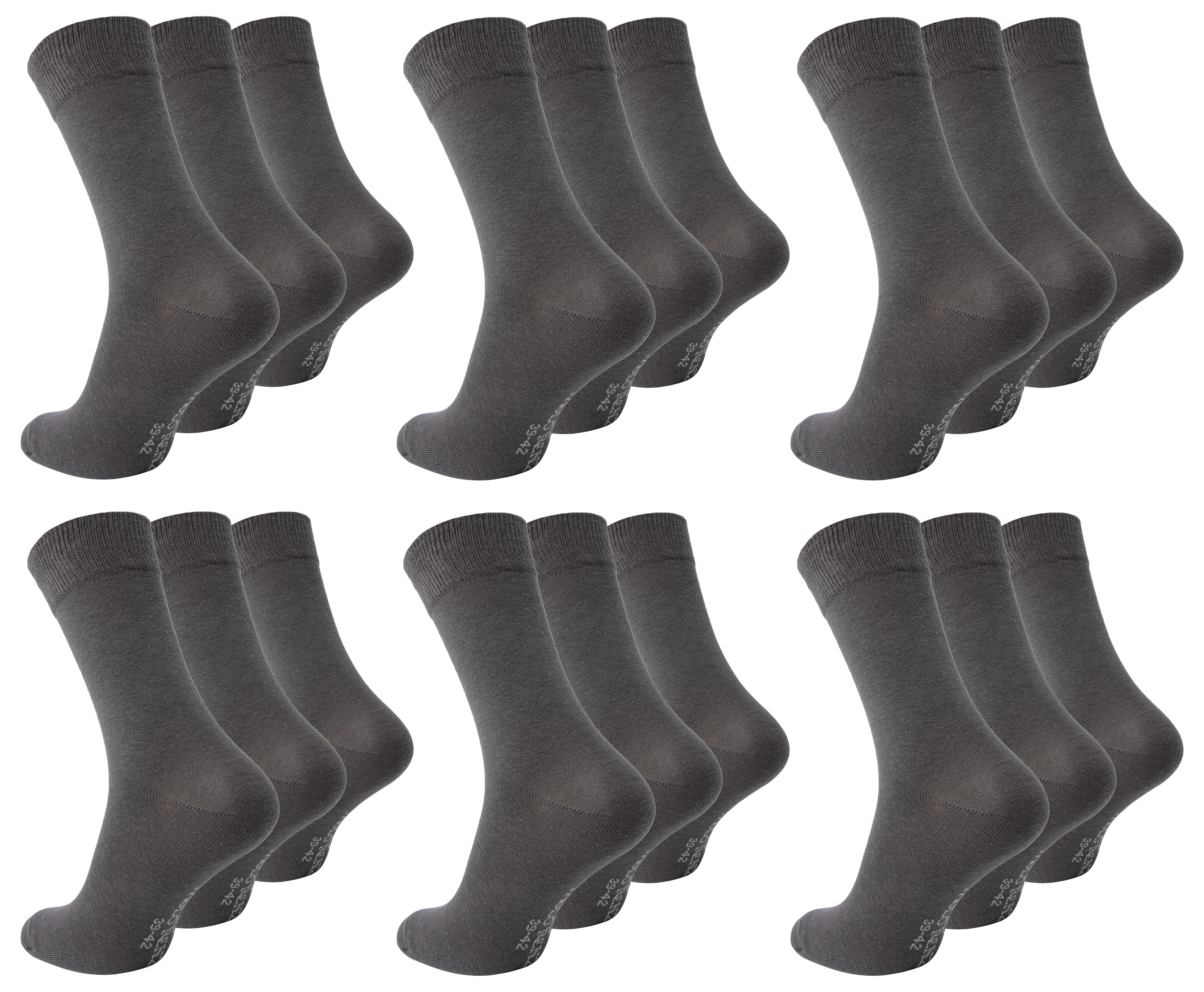 Paolo Renzo® Business Socken 12 Paar - Größe 43/46 - Marineblau