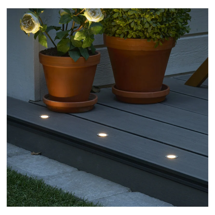 Decklights 4-pk 24 V Ø30 mm 4x15 lm